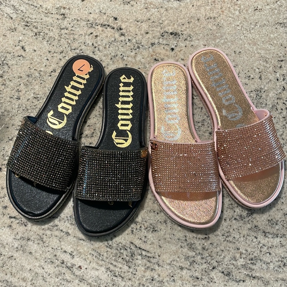 Juice Couture sandals NWOT size 7